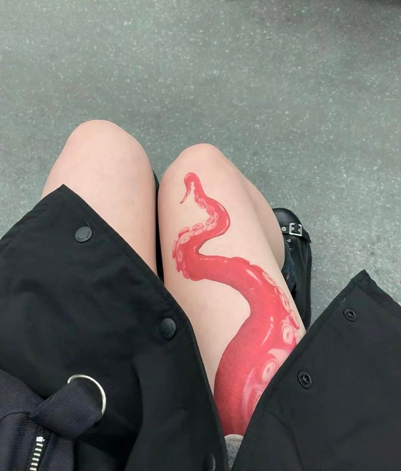 Temporary Tatto - Tako Squid