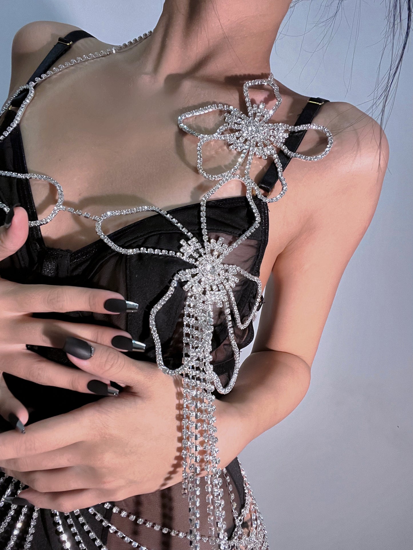 [Crystal Babe] Heavy Artisan Rhinestone Body Decoration